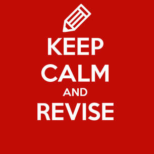 Keep calm and revise poster