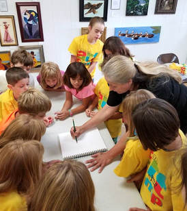 Kid's Art Camp, Llano Art Gallery